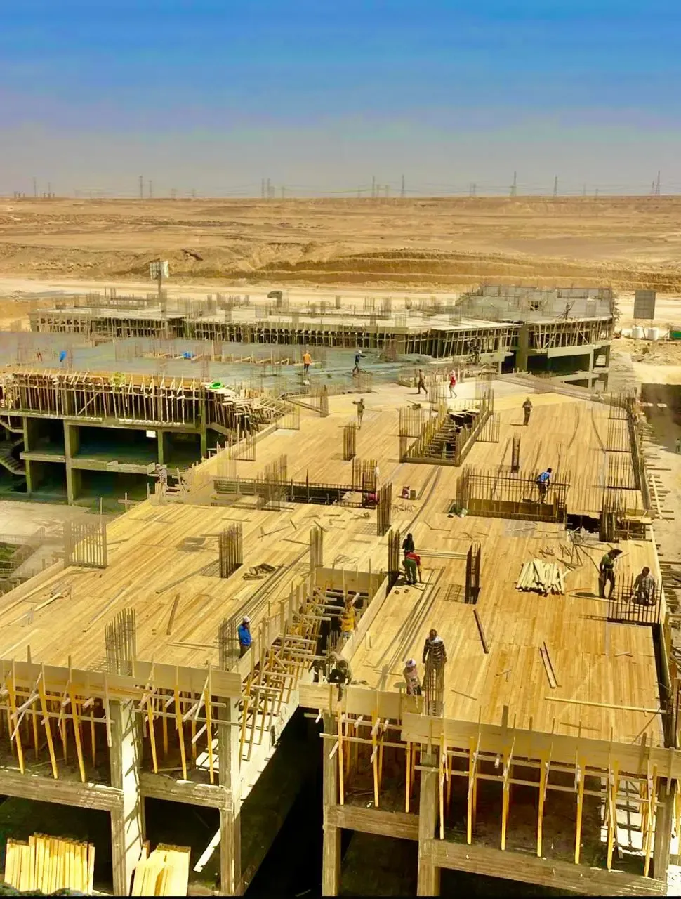 under construction site